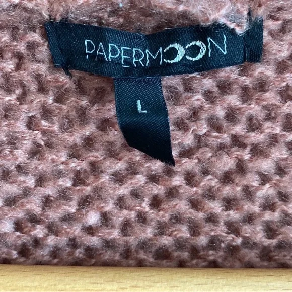 Papermoon Bauble Sleeve Cardigan. Sz L. - Picture 6 of 8